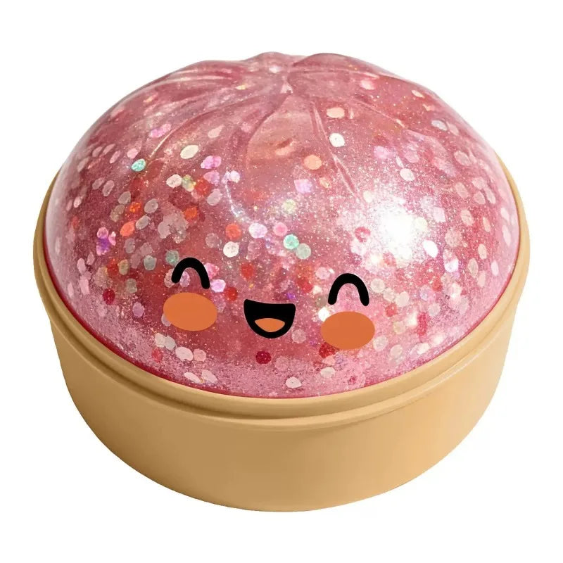 Slow Rebound Dumpling Squishy with Steamer