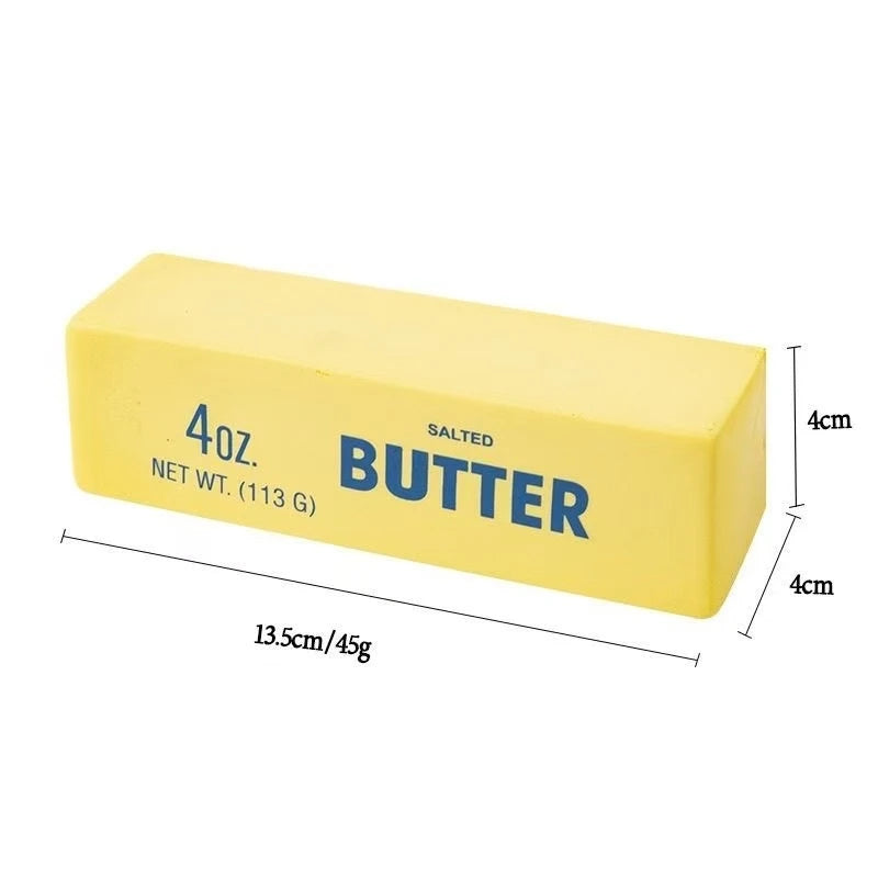 Butter Stick Slow Rise Squishy Toy — Kids Elastic Squeeze Prank Gift