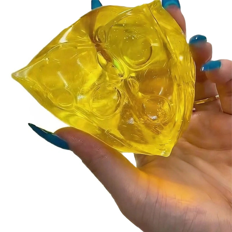 Honey Cheese Square Mochi Squishy — Soft Anti-Stress Sensory Gift for Adults
