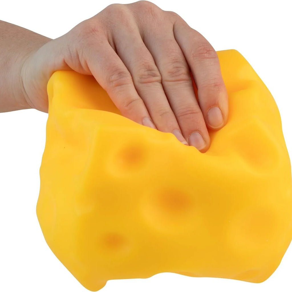 Large Cheese Block Squishy (7cm) — Slow Rebound Toy