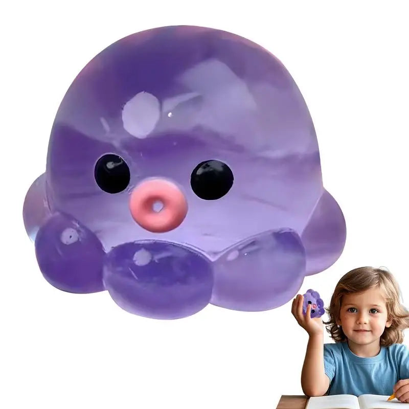 Crystal Octopus Squeeze Toy