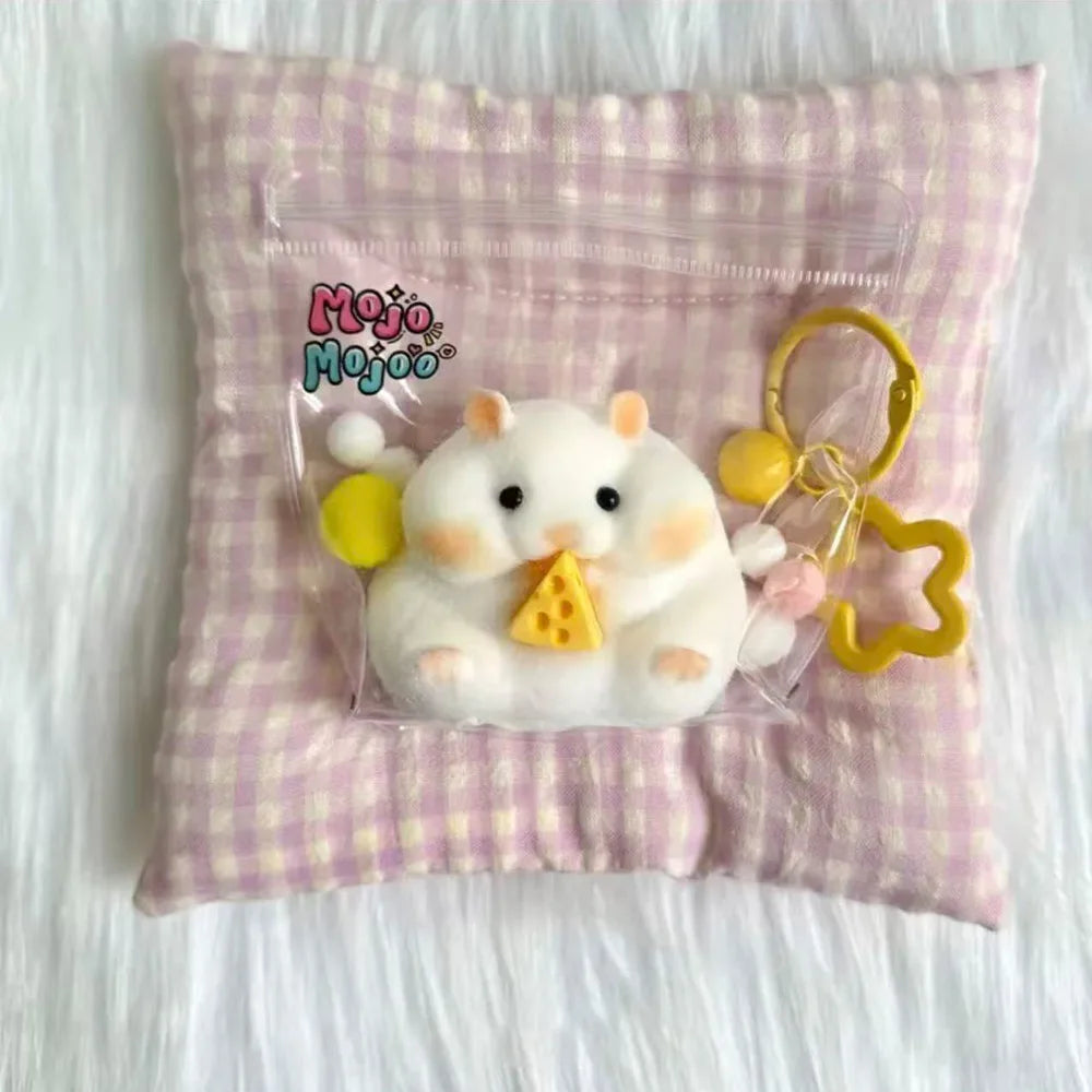 Fuzzy Hamster Squishy Toy