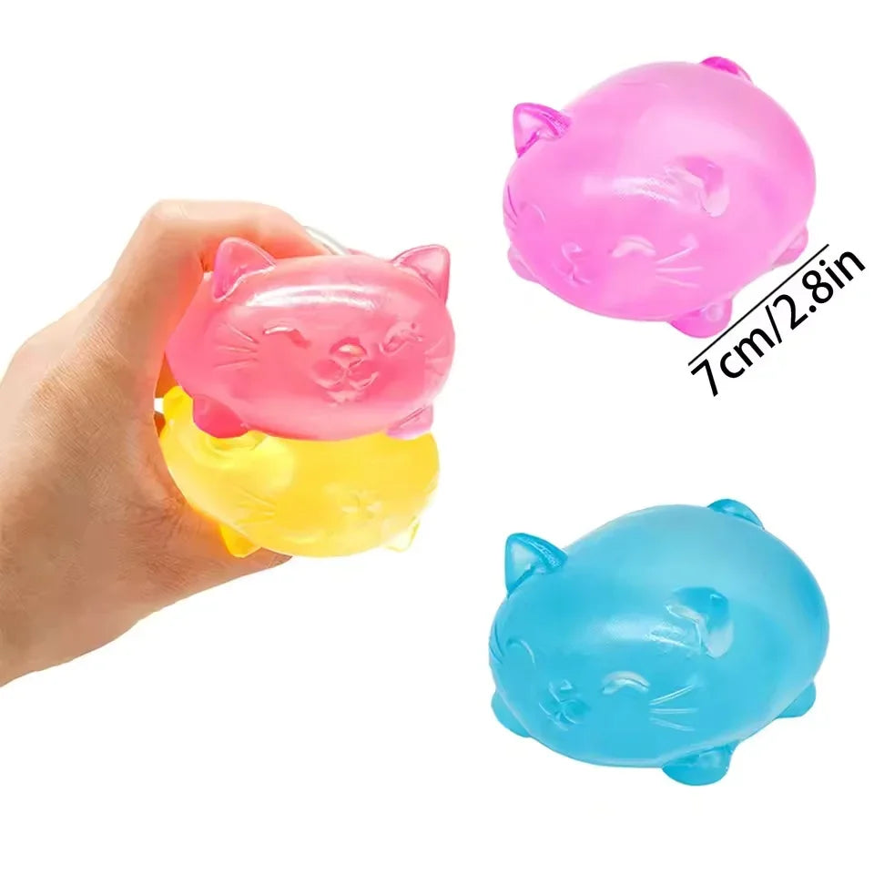 Mini Cute Cat Squeeze Toy