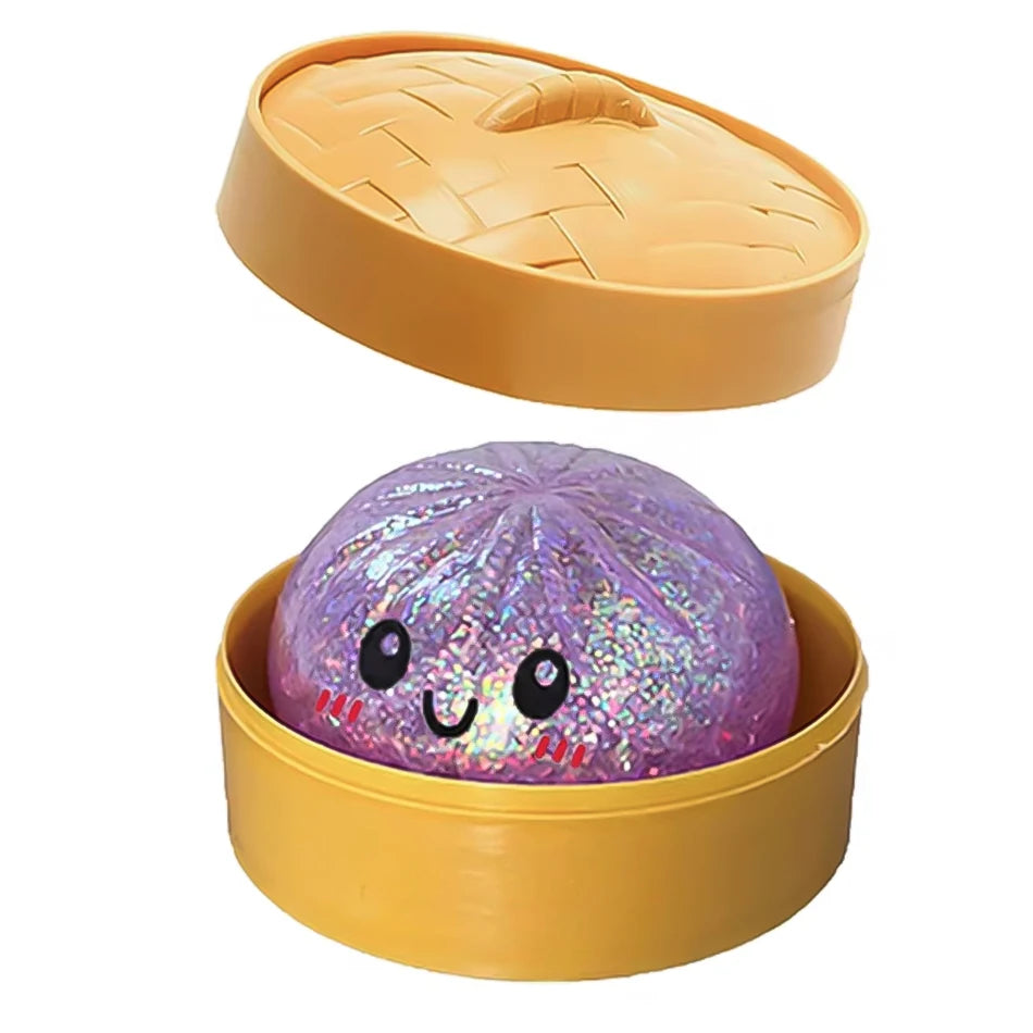 Colorful Dumpling Squishy Blind Box — Slow Rebound Dopamine Toy