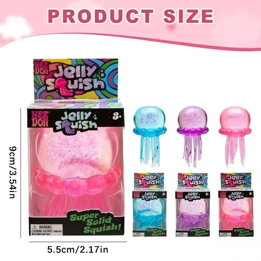Jellyfish & Rabbit Squeeze Cube