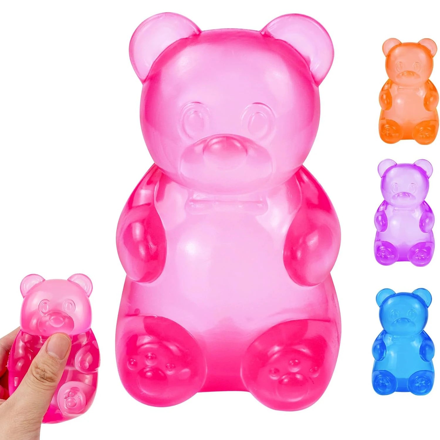 Little Bear Maltose Pinch Stress Relief Ball — Slow Rebound Music Toy