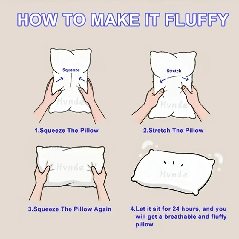 Hotel-Quality Plush Pillow Set (2-Pack)