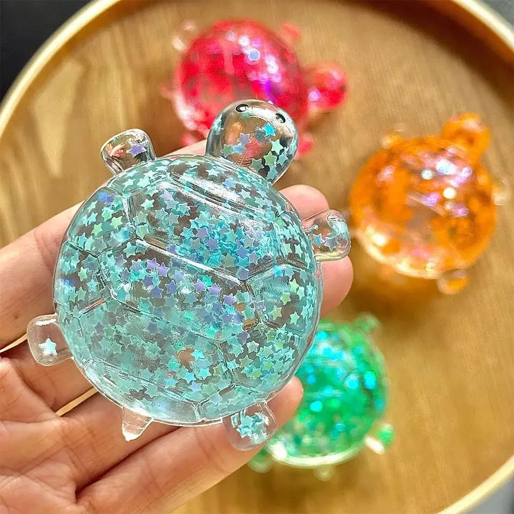 Glitter Turtle Squishy Toy (Large)
