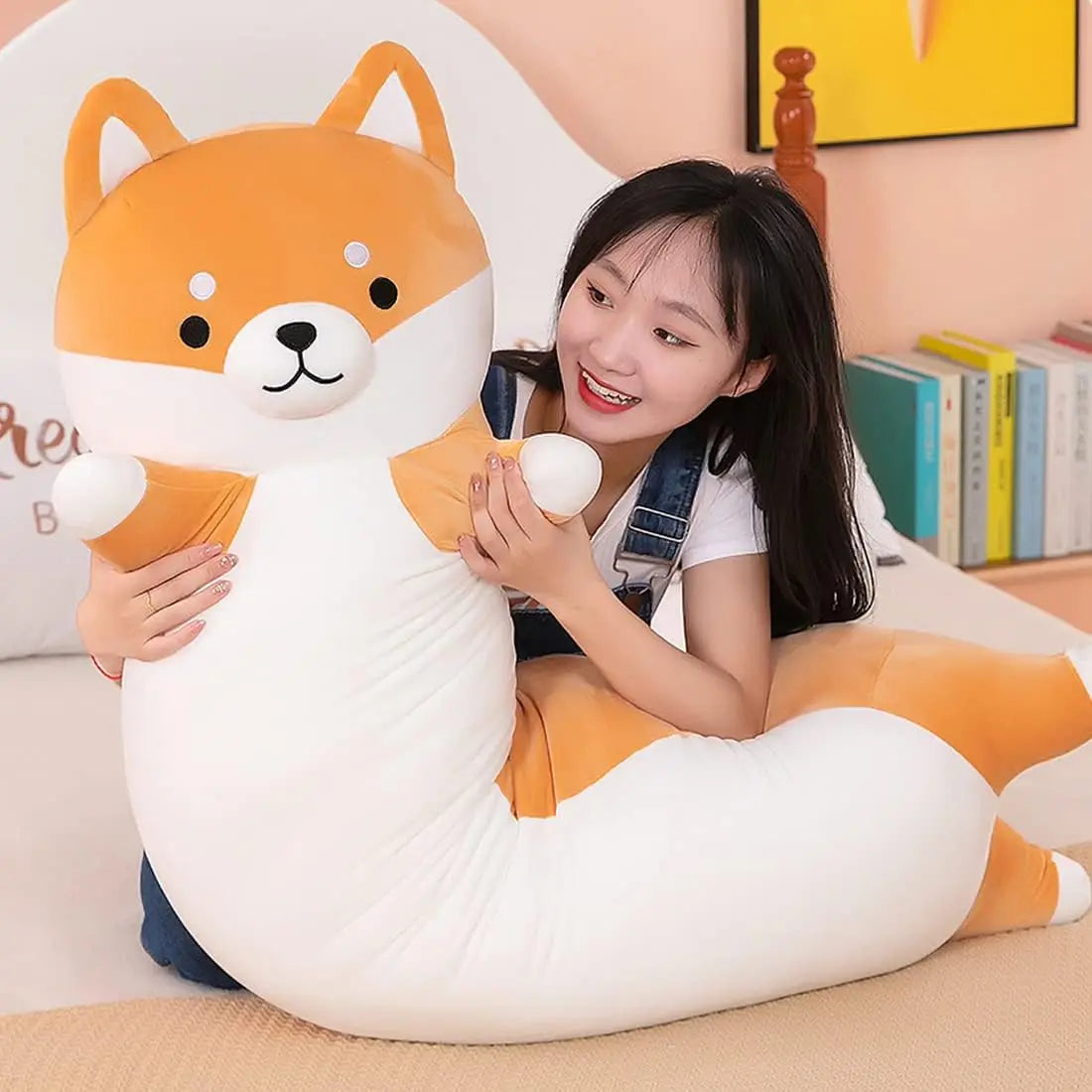Shiba Inu Plush Body Pillow (Large 43")