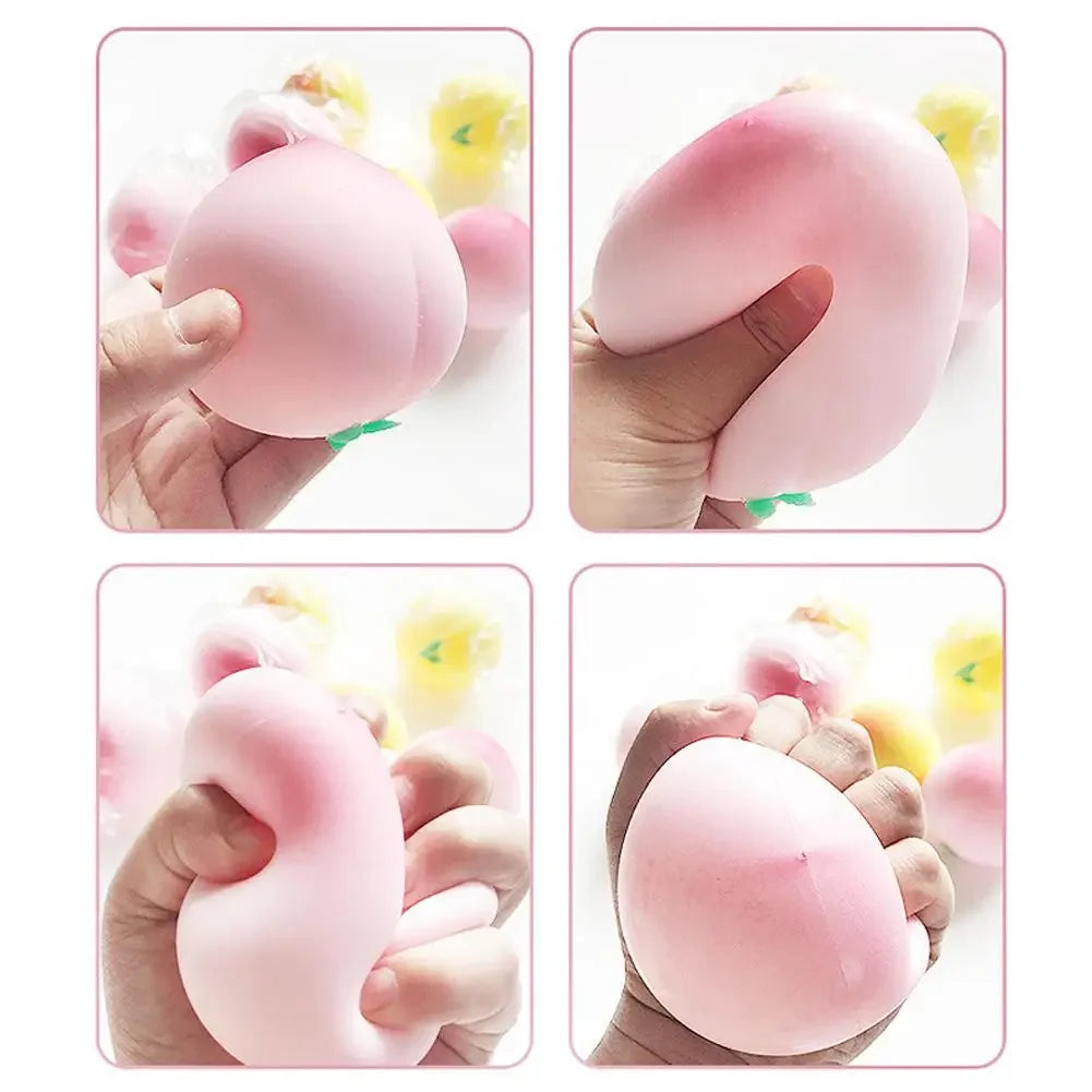 Pink Peach Squishy Toy