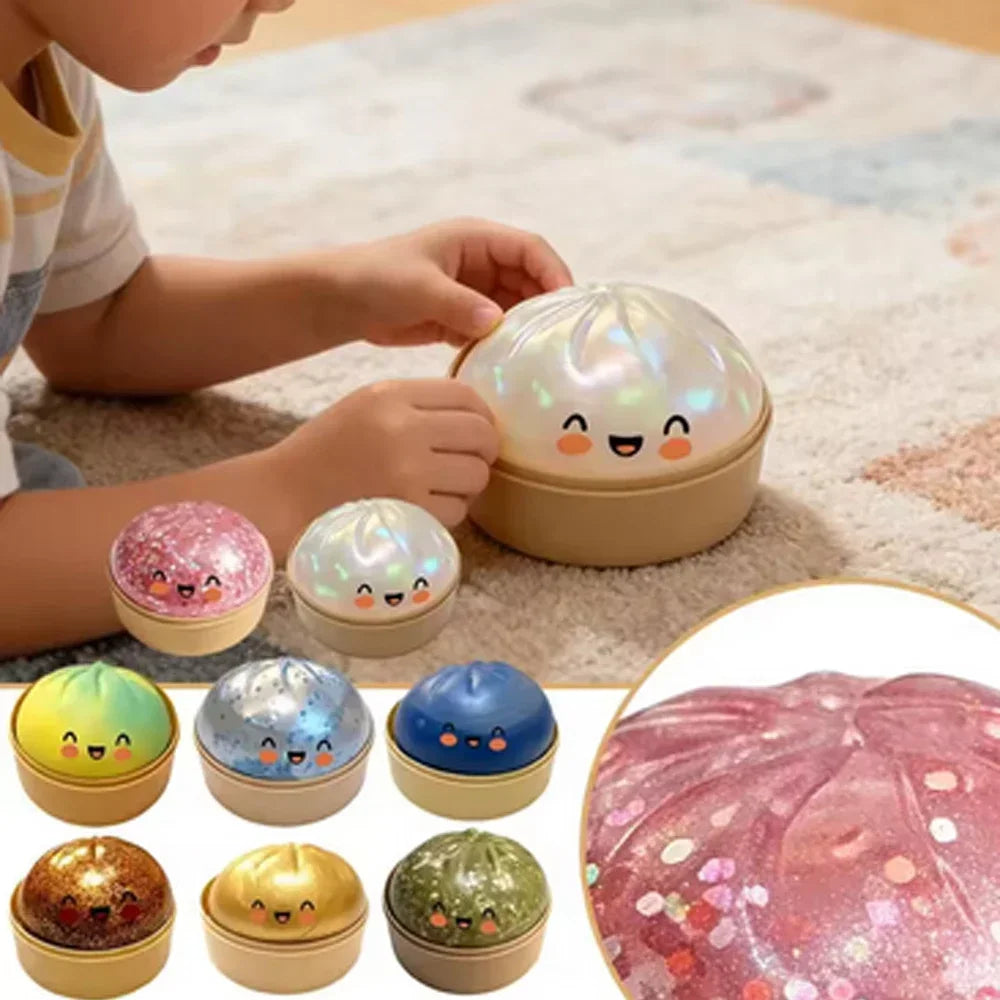 Kawaii Cat Paw Mochi Squishy Blind Box — Mystery Squeeze Toy