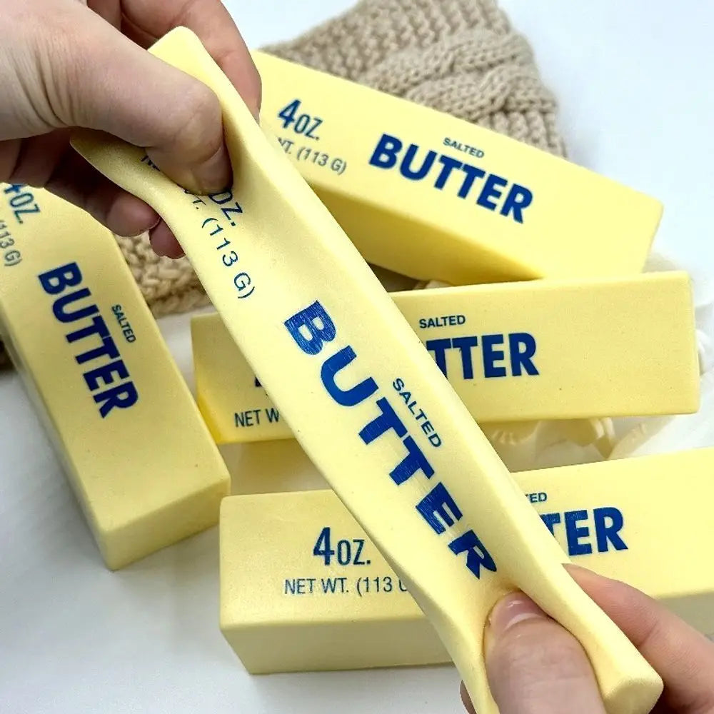 Multi Slow-Rising Squishy Set — Cheese Steamed Bun Dumpling Butter Bear