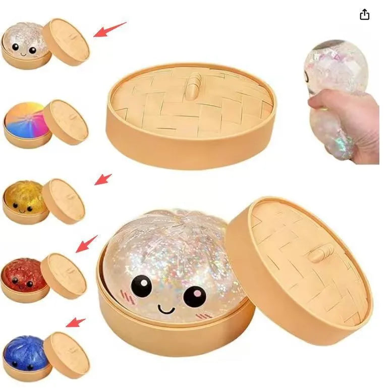 Giant Dumpling Bun Squishy (Slow Rising)