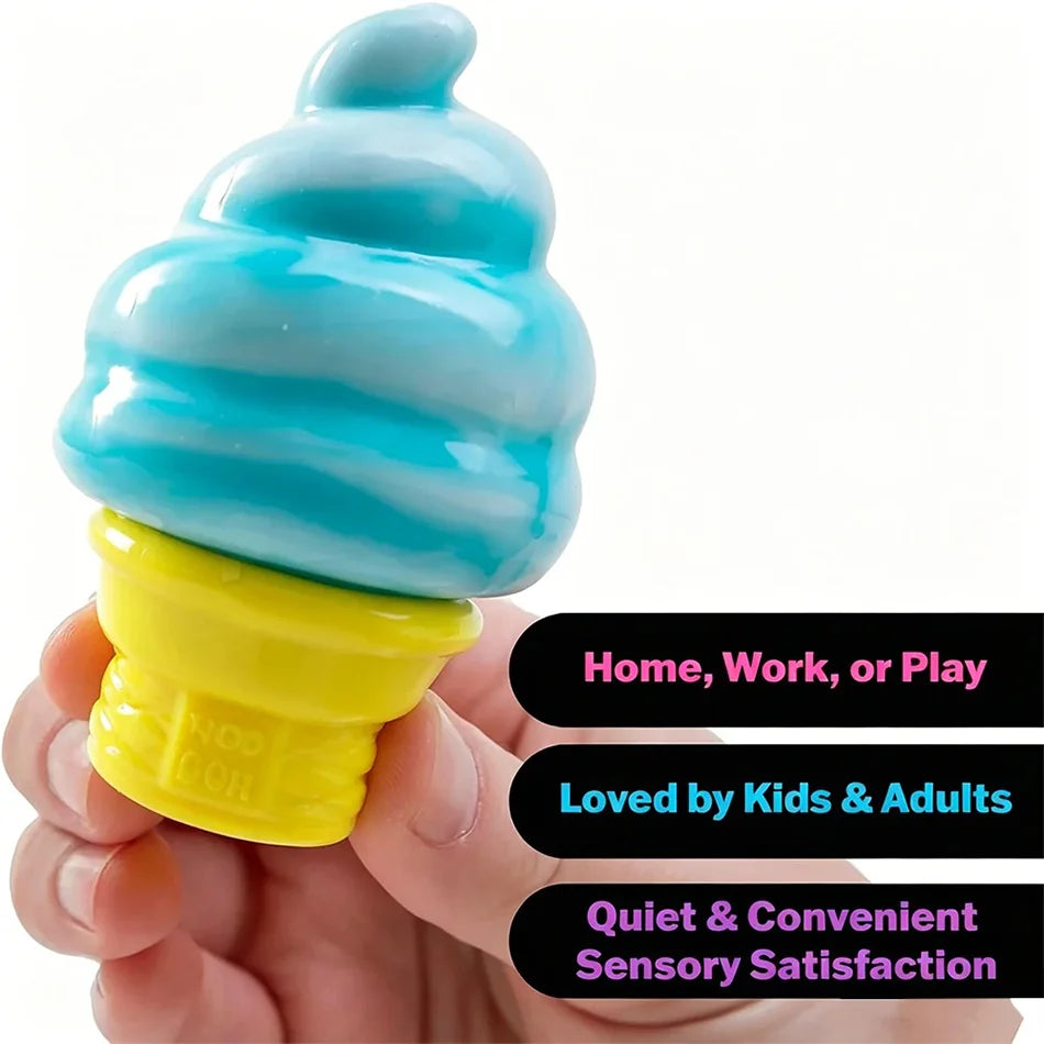 Ice Cream Color Squeeze Cube