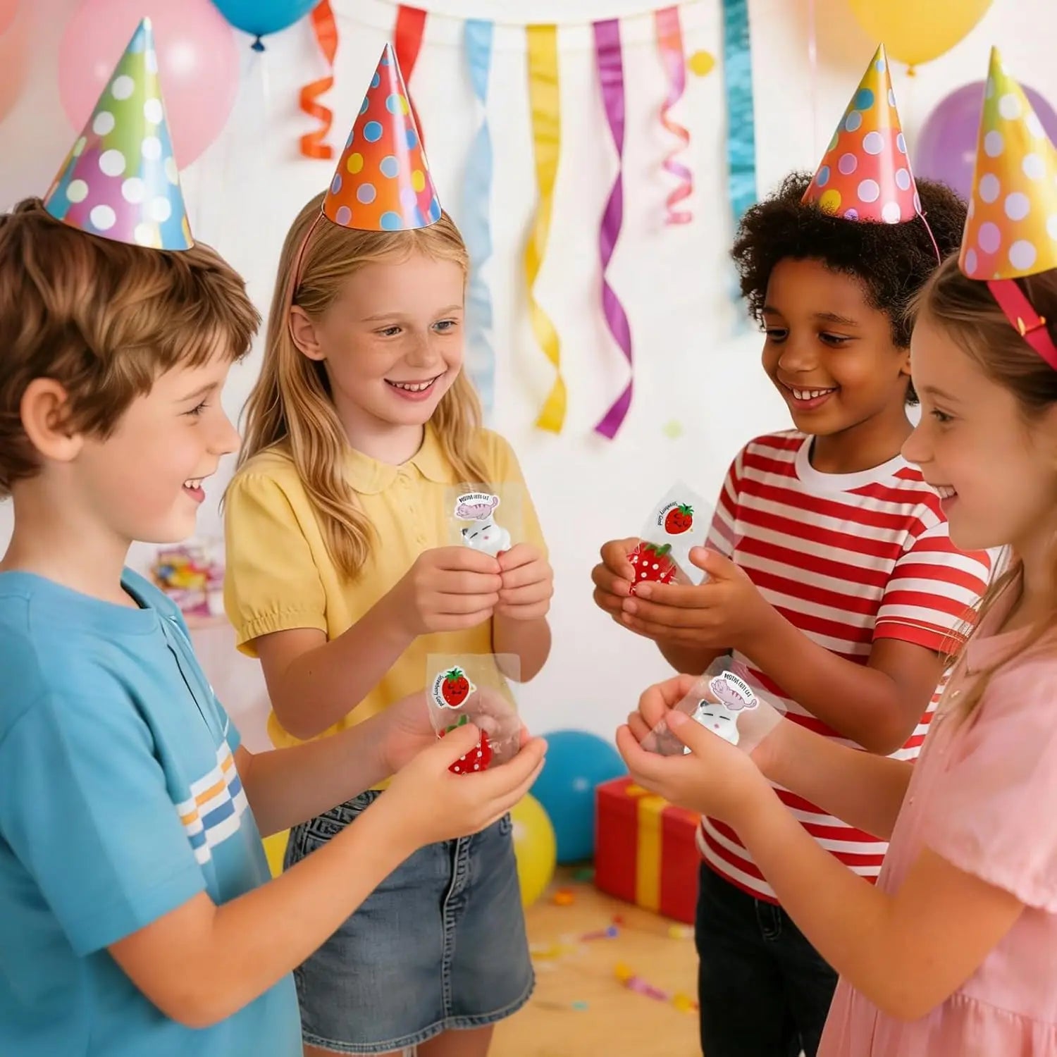 24-Pack Mochi Squishy Toy Party Favors for Kids — Easter Basket Stuffers