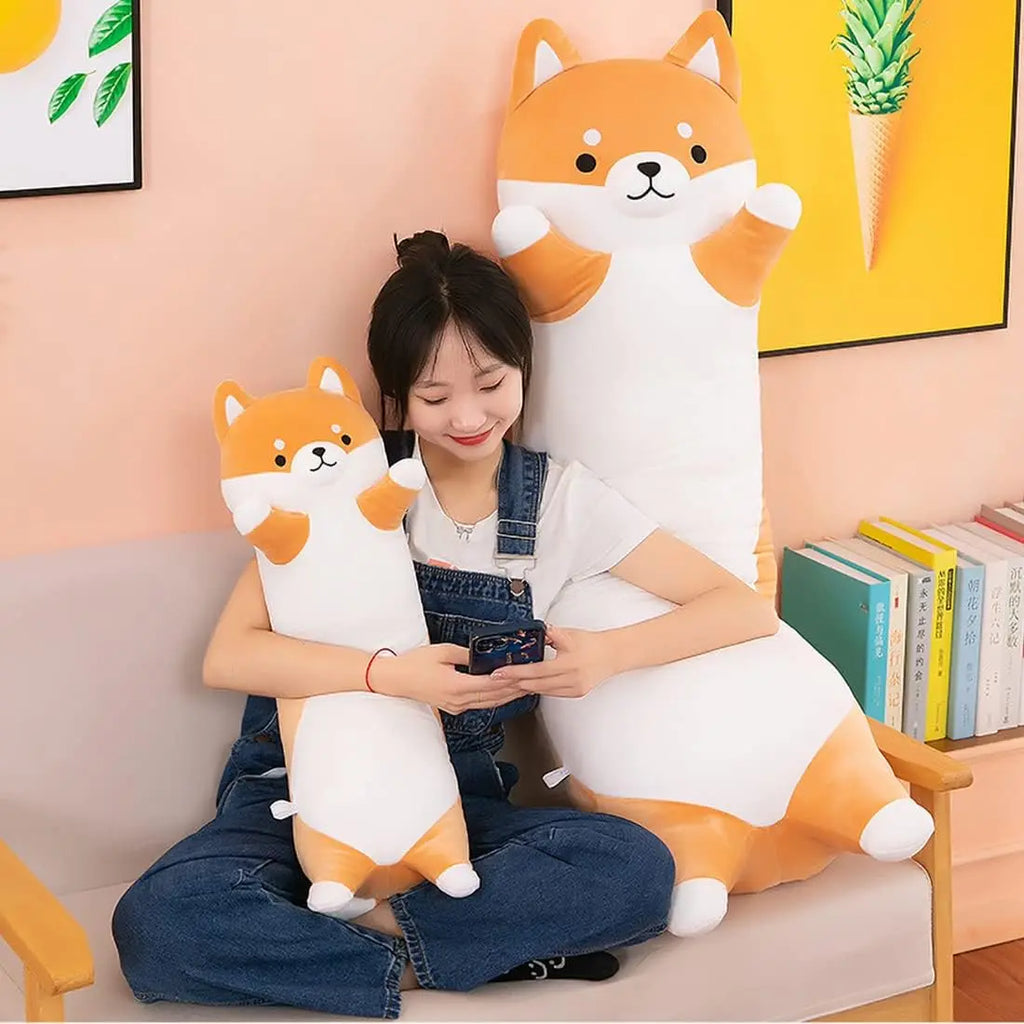 Shiba Inu Plush Body Pillow (Large 43")