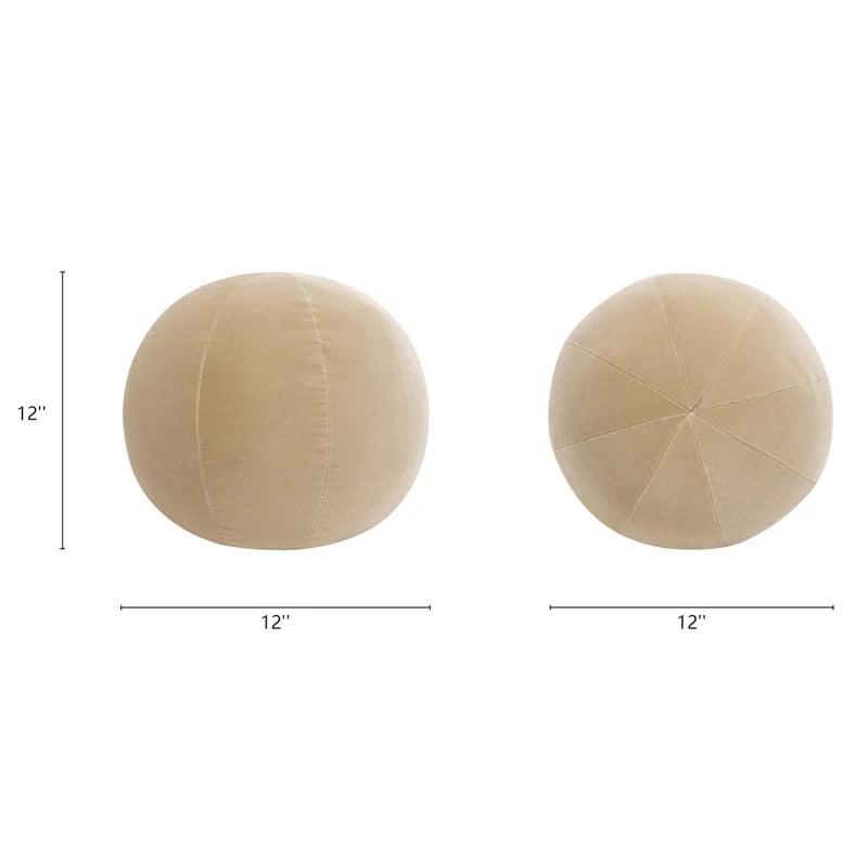 Round Sphere Accent Pillow