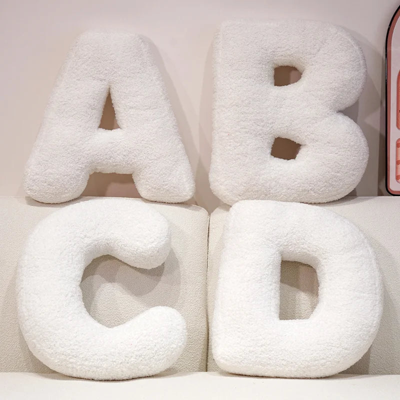 English Letters Learning Pillow Set