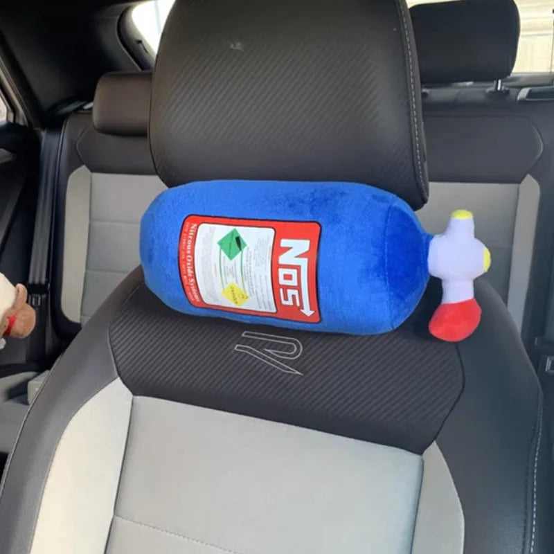 NOS Bottle Car Neck Pillow