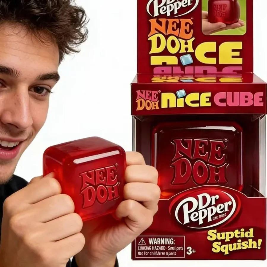 Ice Maltose Squeeze Cube — Soft Sensory Fidget Toy
