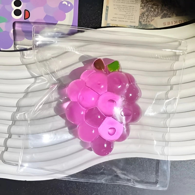 Squishy Grape Bunch Fidget Toy