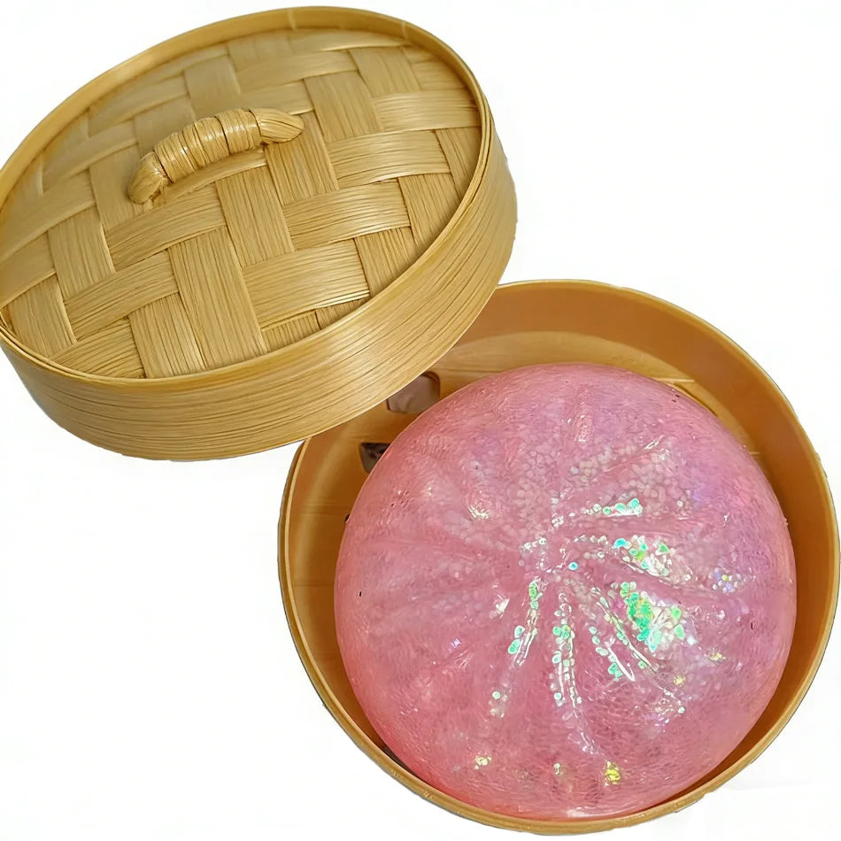 Glitter Dumpling Squishy with Gift Box — 1 to 12 Pack