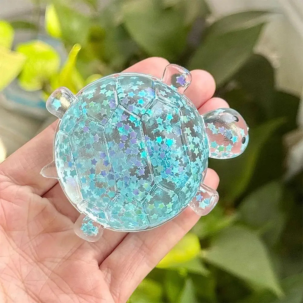 Glitter Turtle Squishy Toy (Large)