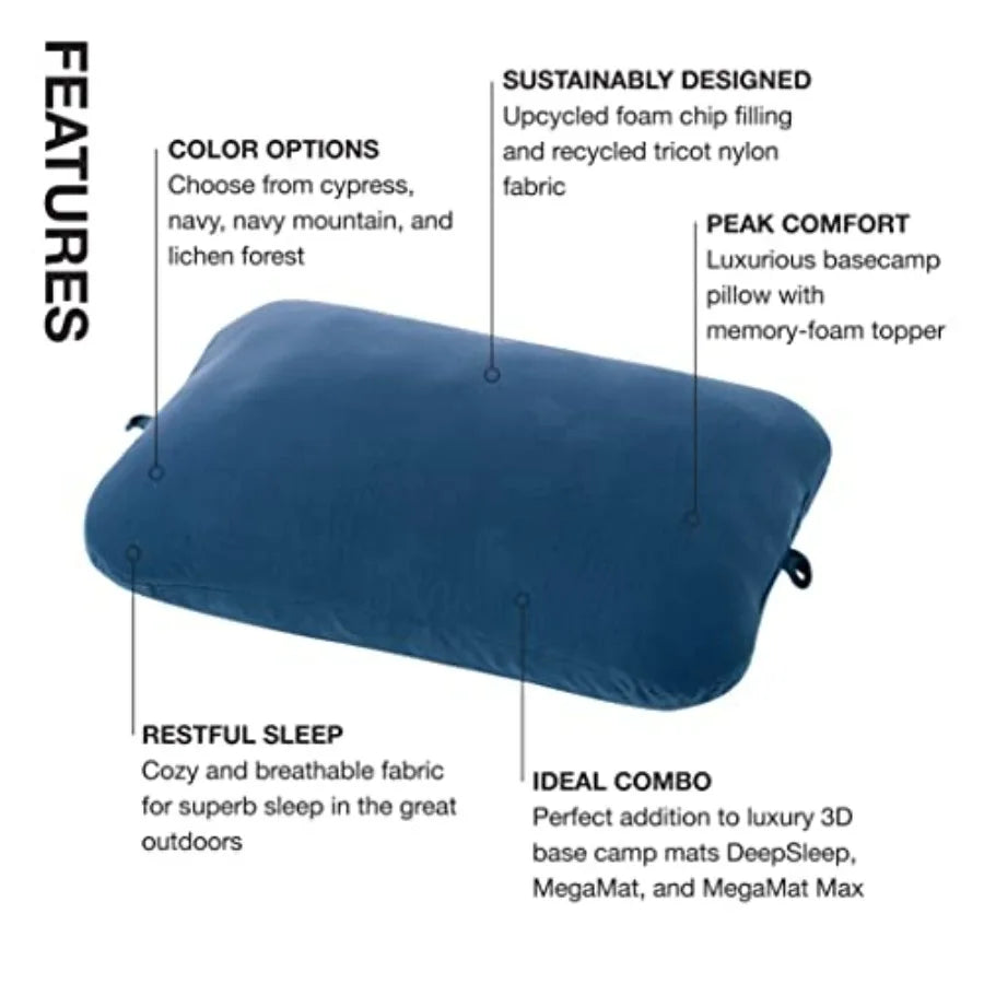 Trailhead Travel Camping Pillow (Navy)