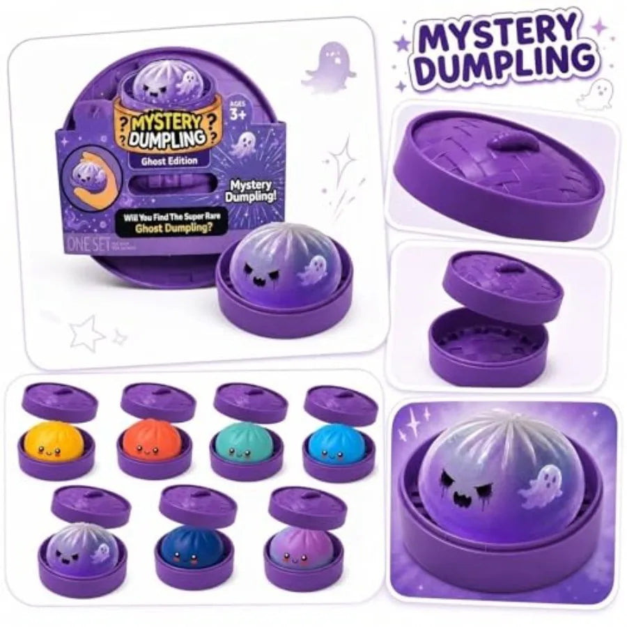 Halloween Ghost Dumpling Squishy Mystery Box — Random Color (1 of 7)