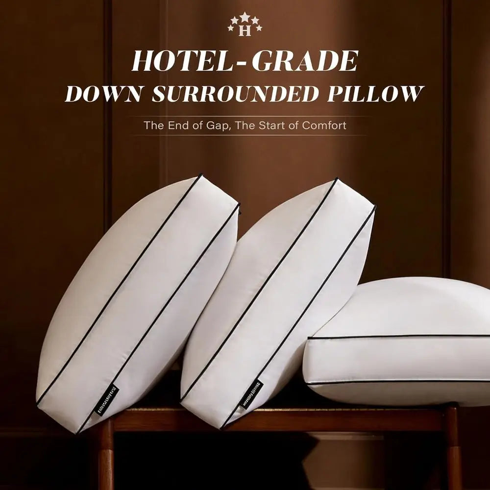 Goose Down Queen Pillow Set (2-Pack)