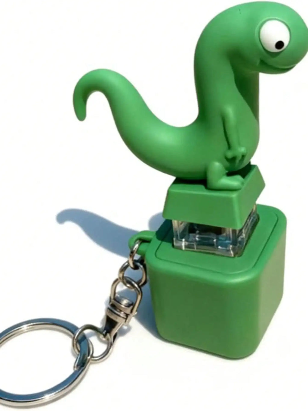 Sound Button Lizard Keychain Fidget