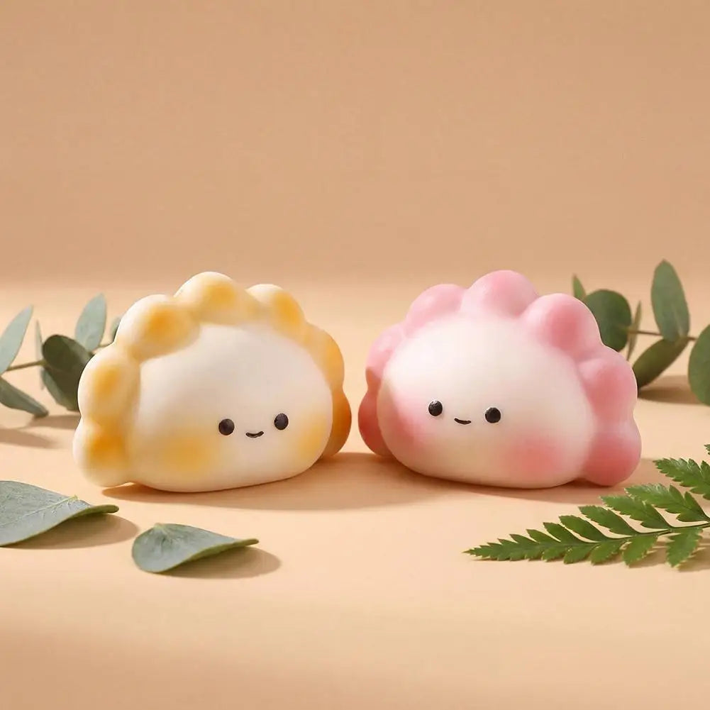 Kawaii Steam Bun Dumpling Squishy — Slow Rising Gift Toy