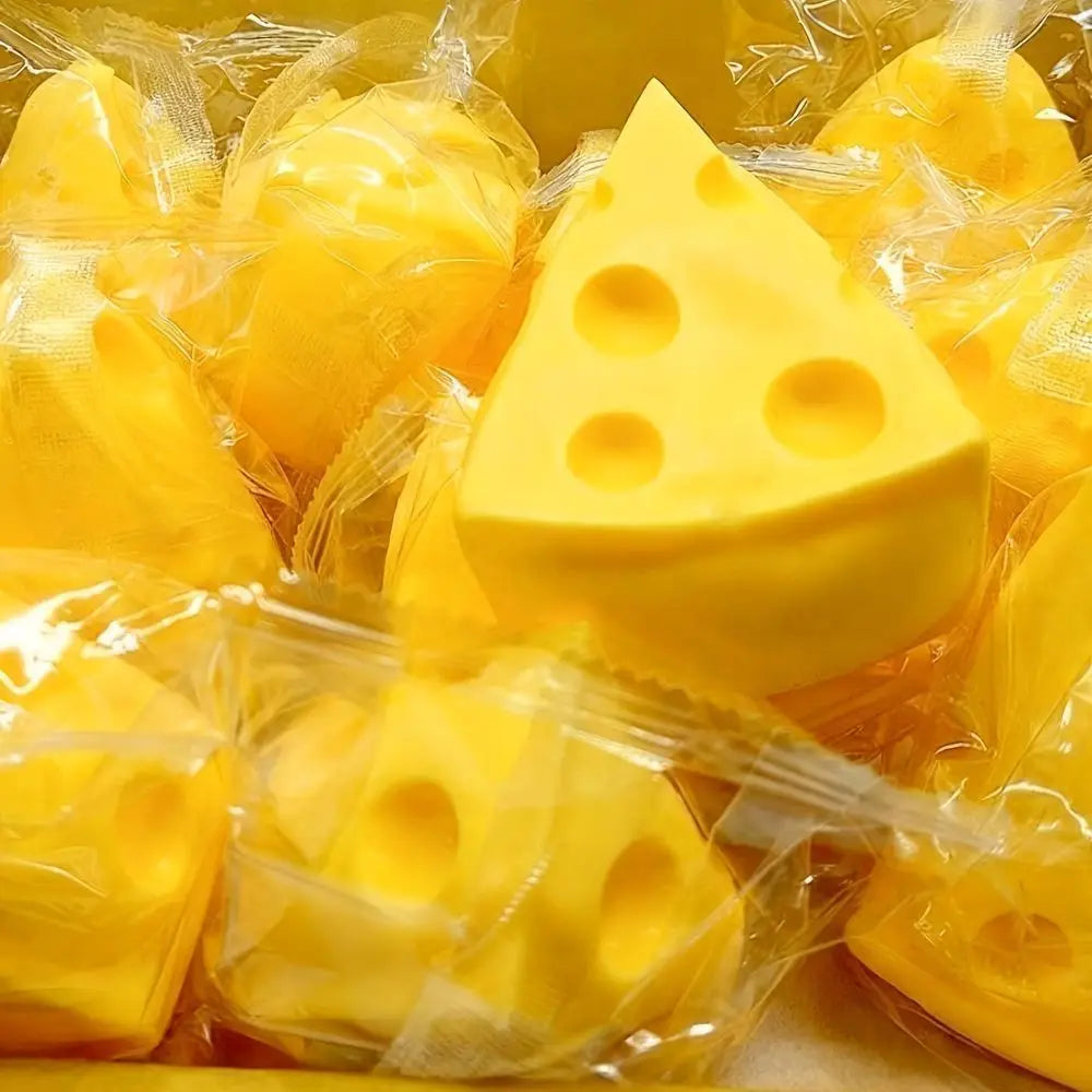 Multi Slow-Rising Squishy Set — Cheese Steamed Bun Dumpling Butter Bear