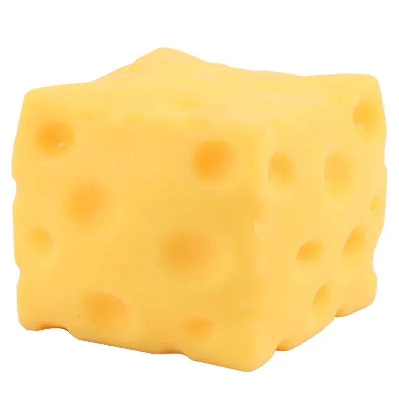 Square Cheese Squishy Toy