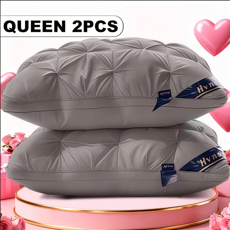 Hotel-Quality Plush Pillow Set (2-Pack)