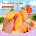 Realistic Carrot Squishy — Slow Rising Vegetable Toy