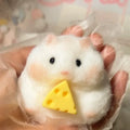 Fuzzy Hamster Squishy Toy