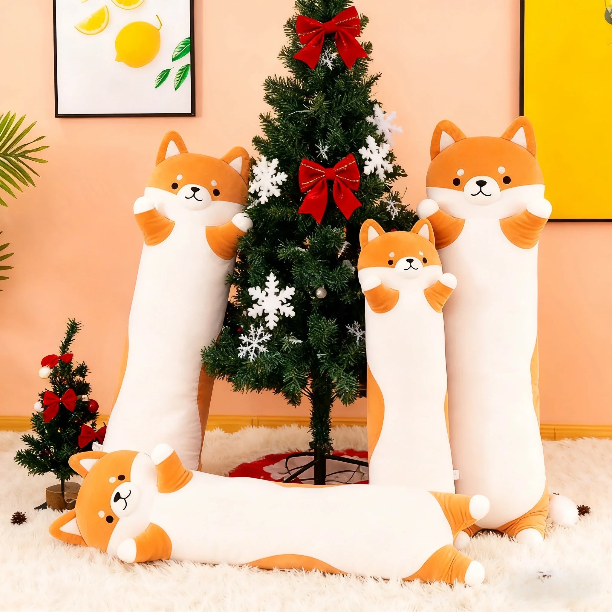 Shiba Inu Plush Body Pillow (Large 43")