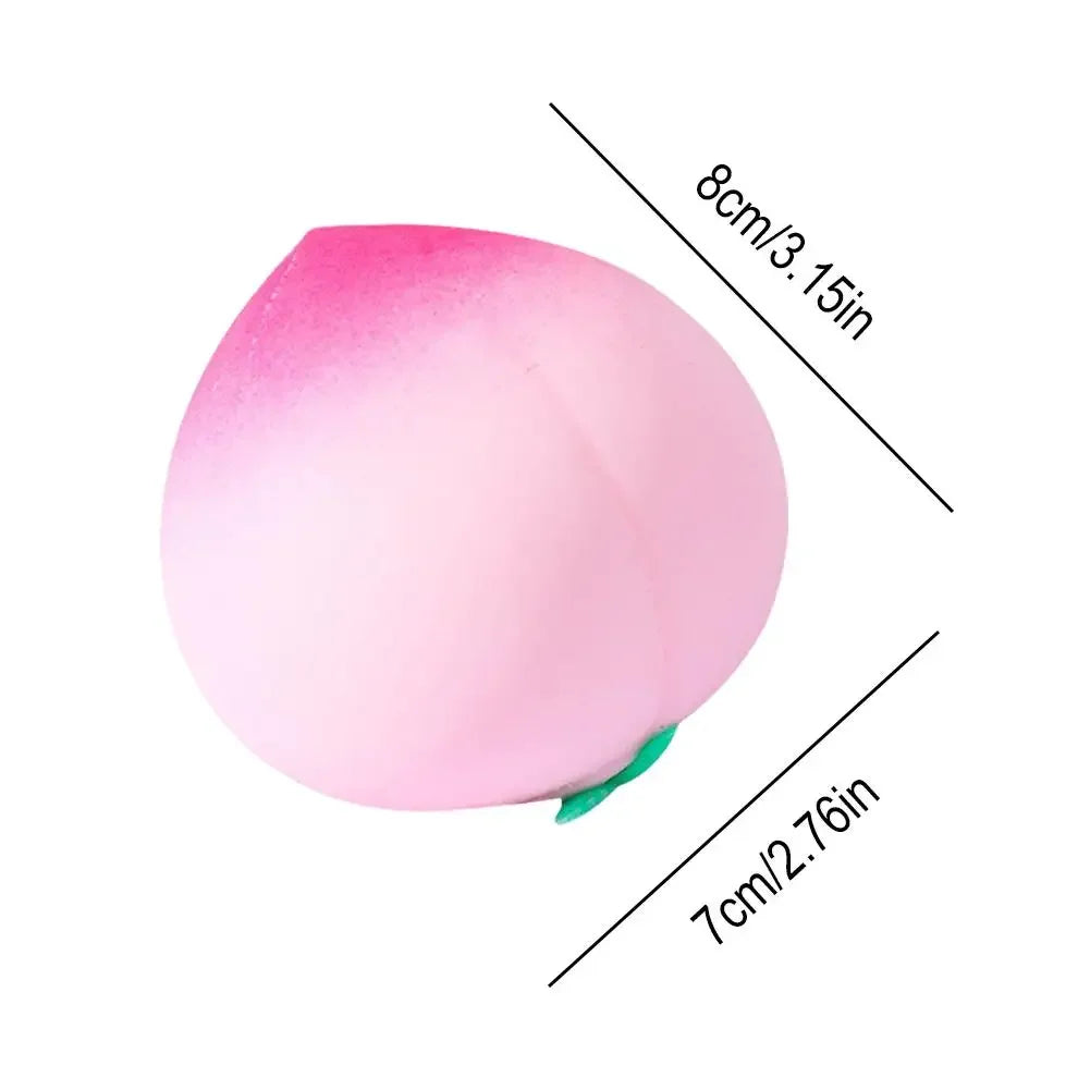 Pink Peach Squishy Toy