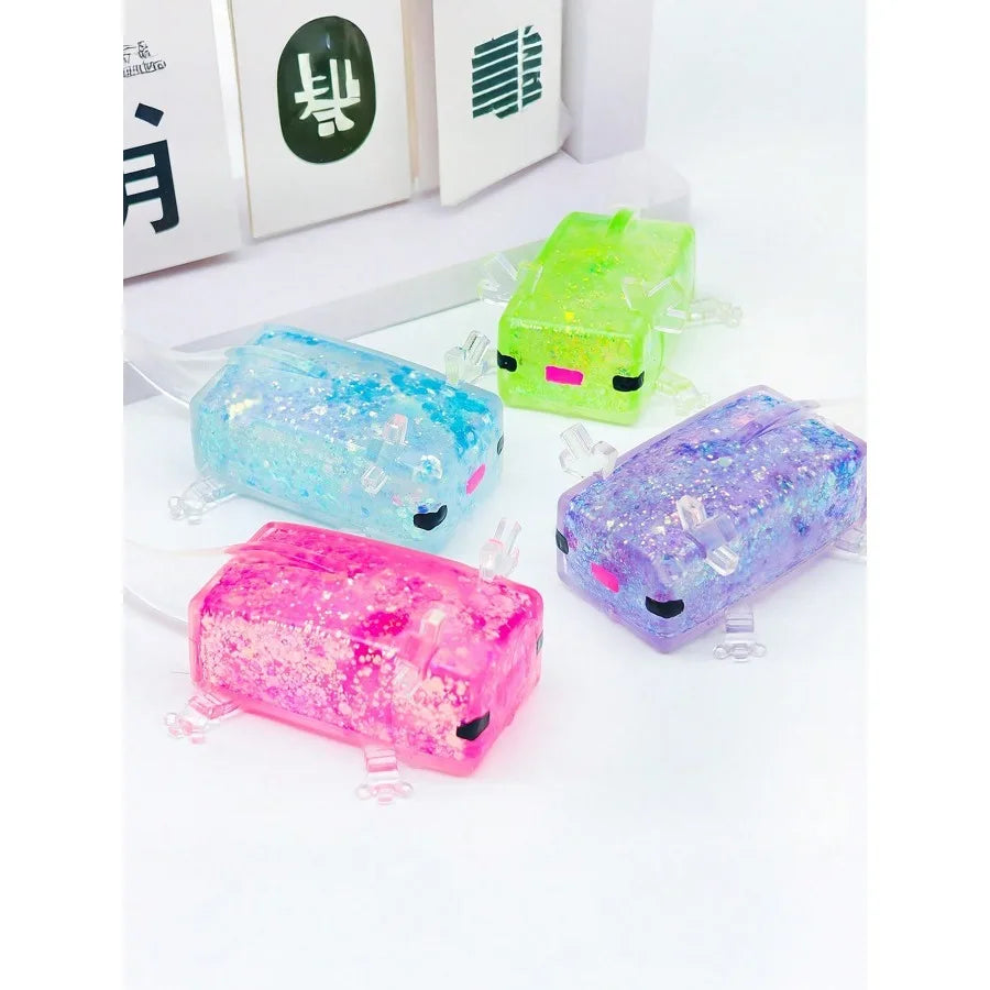 Glitter Crystal Taba Squishy — Slow Rising Fidget Toy