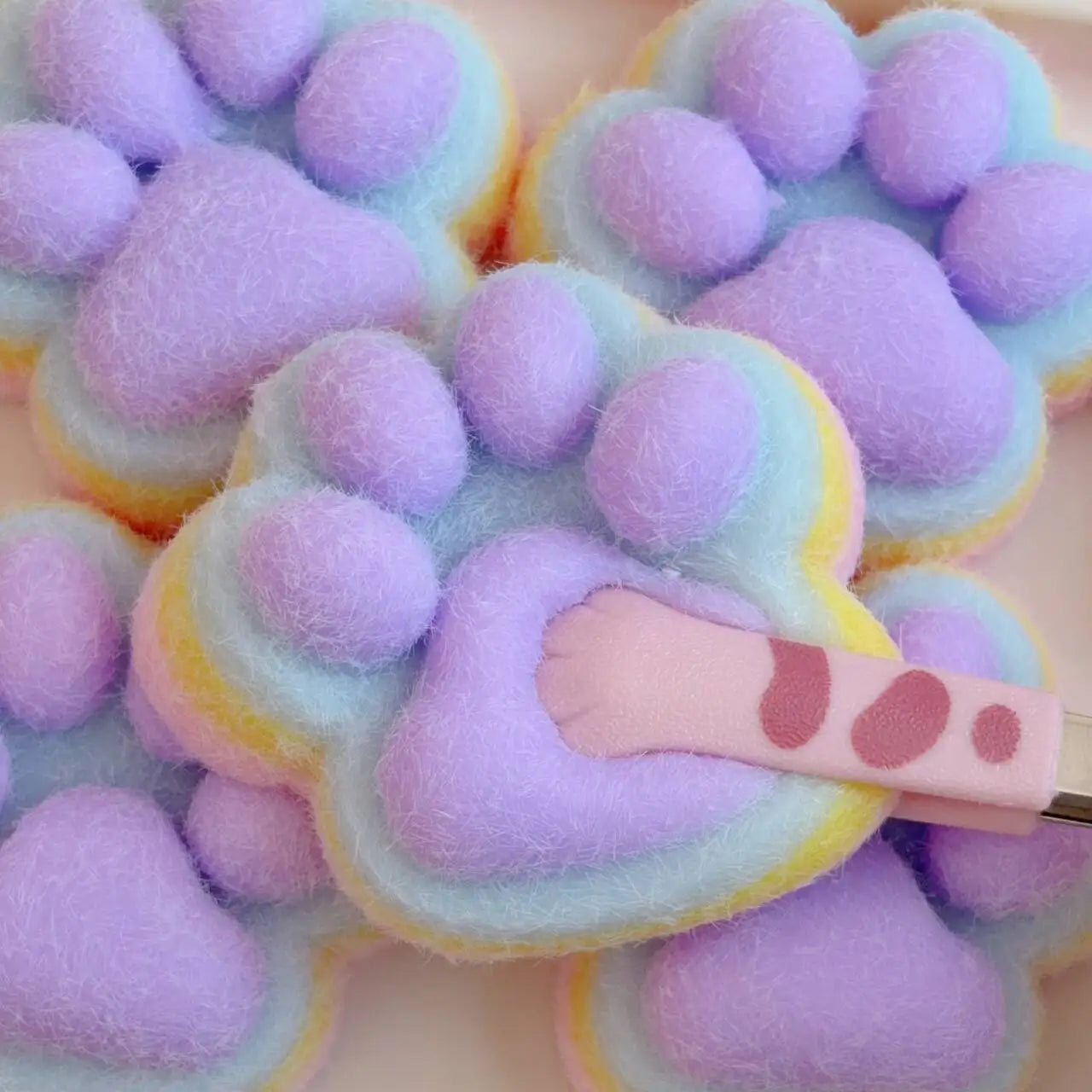 Cat Paw Mochi Taba Squishy Fidget Toy — Slow Rebound Stress Gift