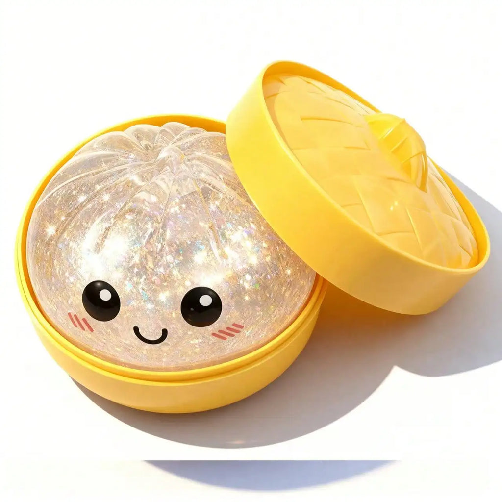 Sequin Glowing Dumpling Squishy Mystery Gift Box