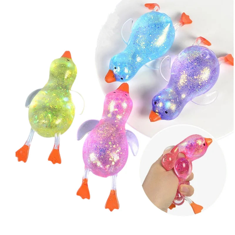 Aurora Duck Maltose Squishy — Stretch & Squeeze Toy