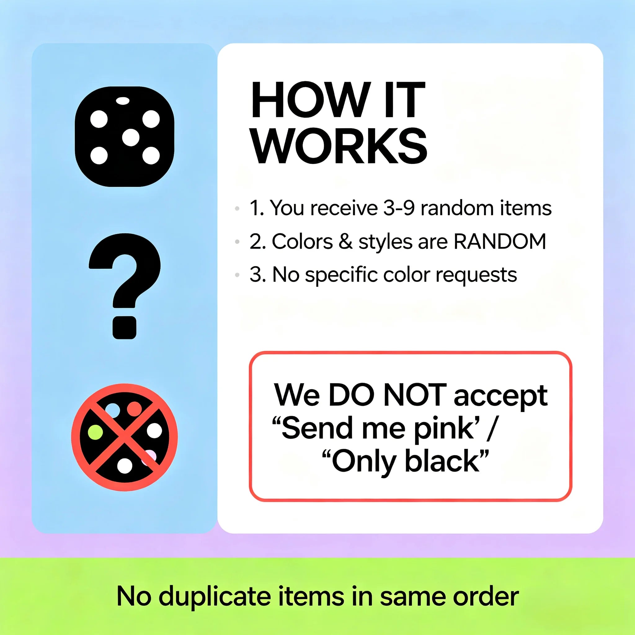 Stress Relief Mystery Squishy Box — Random Fidget Toy