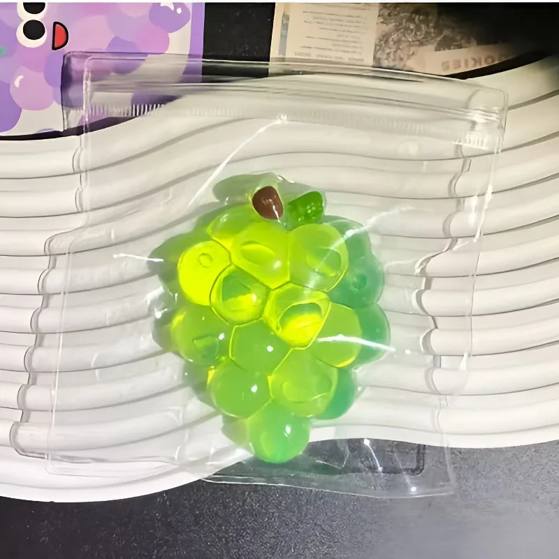 Squishy Grape Bunch Fidget Toy