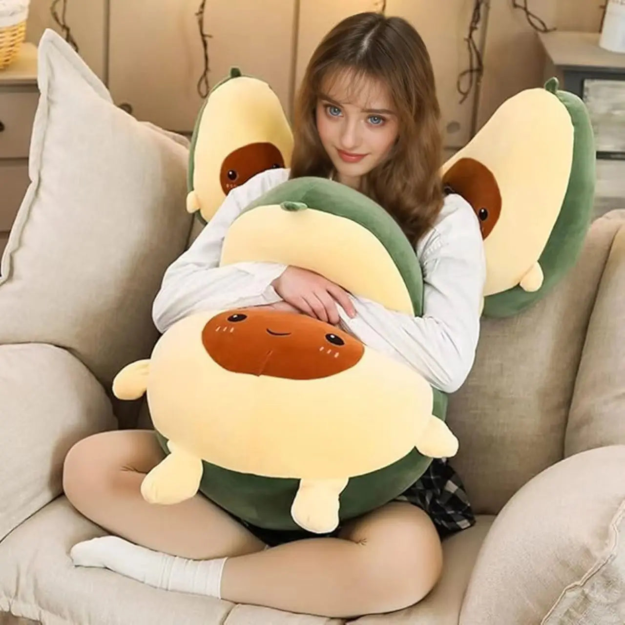 Avocado Plush Pillow