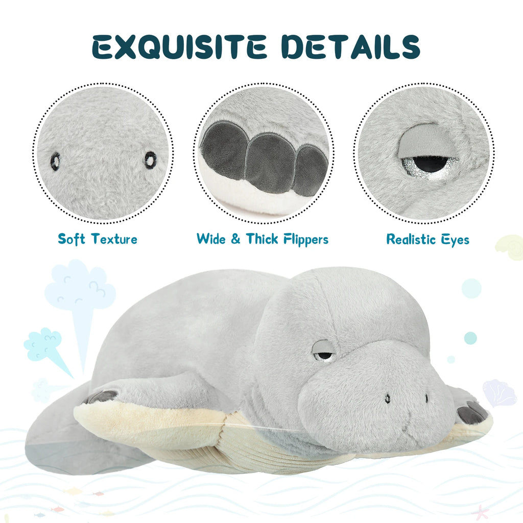 Large Manatee Plush Toy