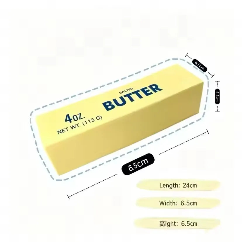 Butter Stick Milk Strip Squishy Toy — Slow Rebound Stress Relief 2026