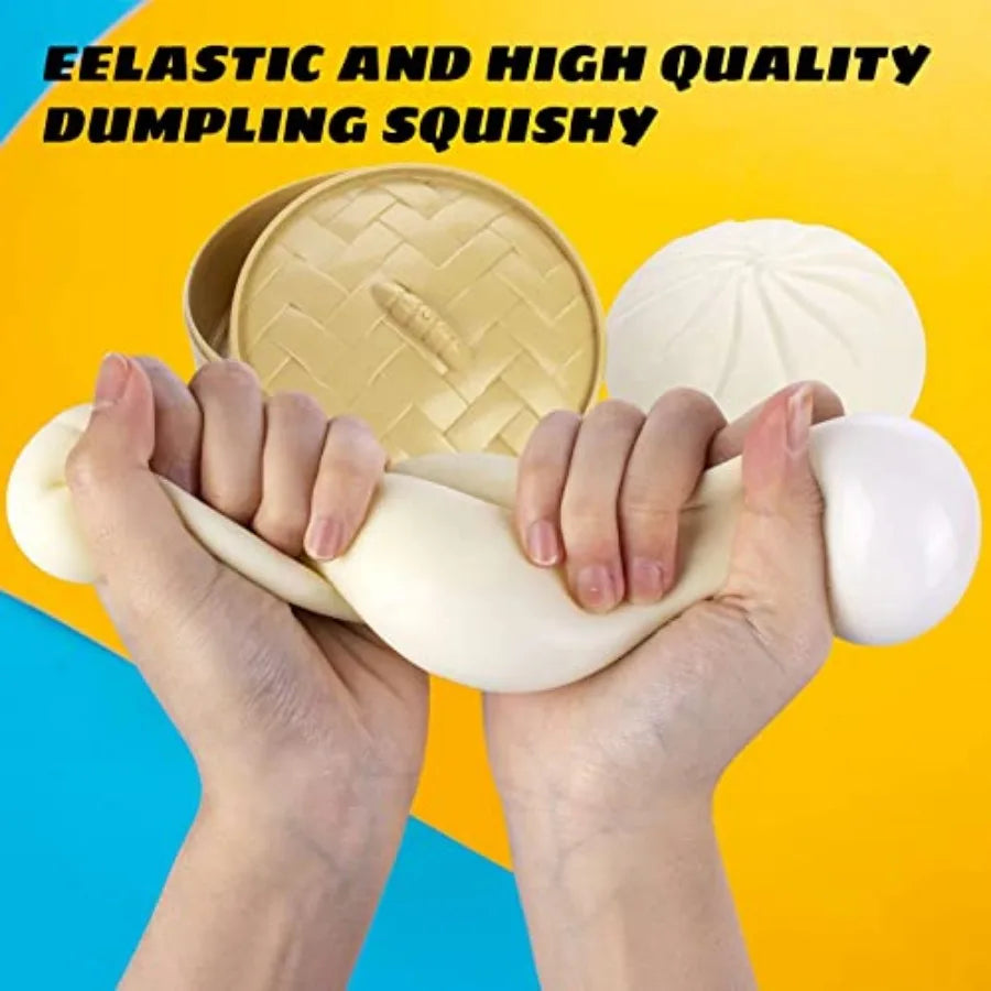 Dumpling Squishy Stress Ball — Halloween Party Trick Toy