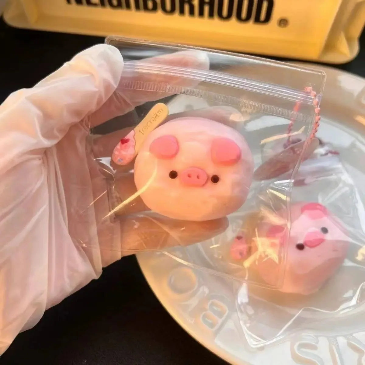 Pink Pig Squishy Toy